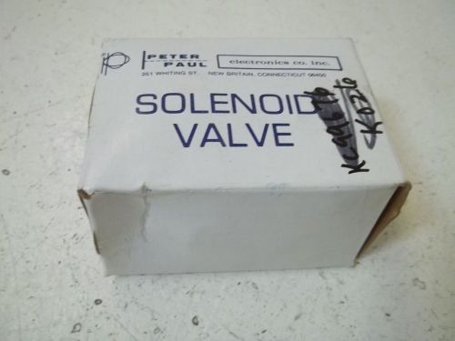 PETER PAUL 36HH5XCV SOLENOID VALVE 24DC *NEW IN A BOX*