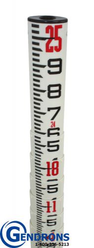 Sokkia 25&#039; sk fiberglass surveying grade rod,laser level,trimble,topcon,seco for sale