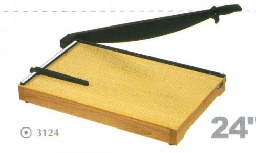 Wood base 24? format Paper Cutter / Phorto Trimmer - Brand New - Free shipping