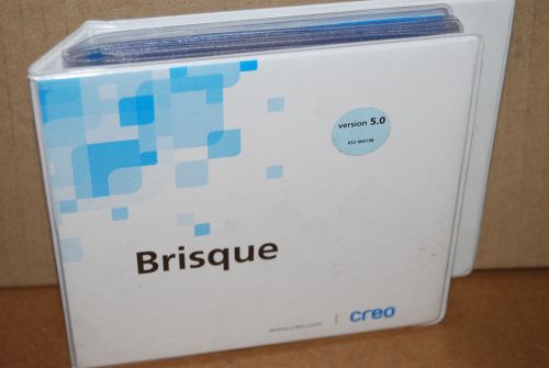 Creo Brisque Version 5.0 complete system install and support disk package!!