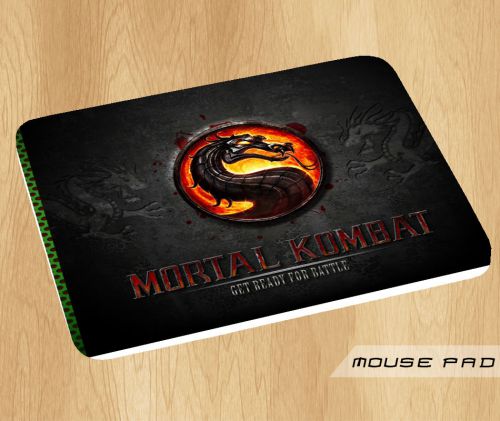 Mortal Combat Black Logo Game Mouse Pad Mat Mousepad Hot Gift