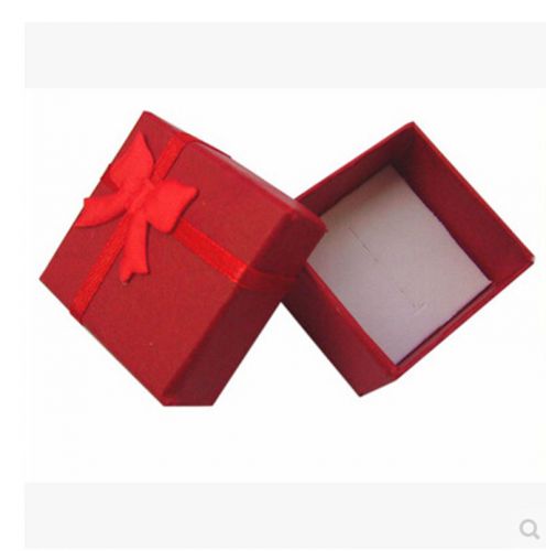 Excellent 5 Pcs Square Jewellery Box Red Jewelry Gift Boxes Case For Ring US TB