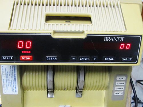 Money counter brandt - model 8643-005 - needs service - listed parts/not working for sale
