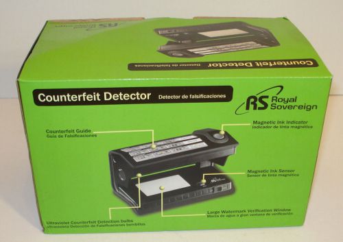 Royal Sovereign RCD-3 Counterfeit Bill Detector In Great Working Condition