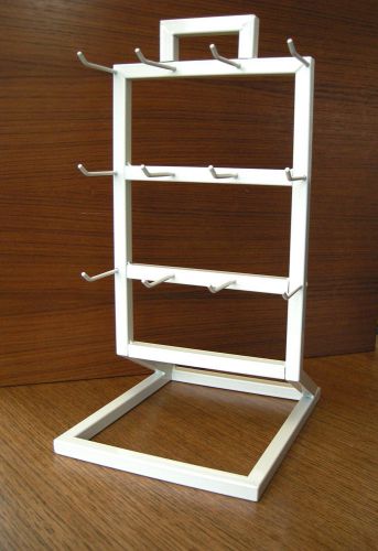 New Metal 12-Peg Countertop Display Rack--Attractive Sturdy and Efficient