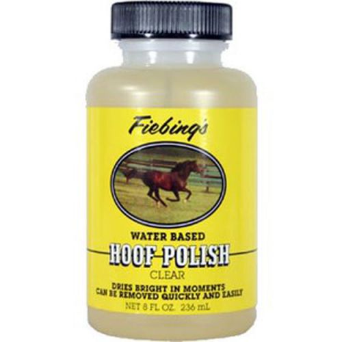 Fieblings hoof polish clear water based non toxic high gloss shine easy to apply for sale