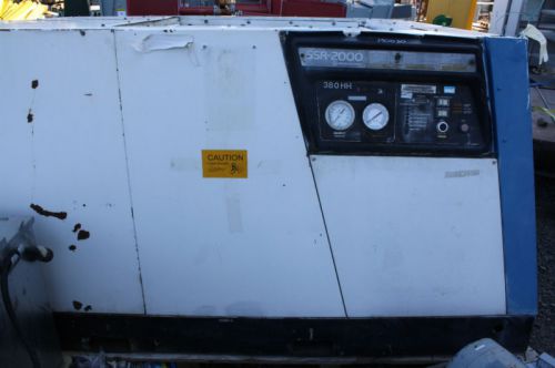 Ingersoll rand ssr-2000 air compressor for sale