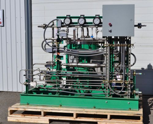 Reconditioned  7 1/2 hp syngas diaphragm gas compressor package for sale