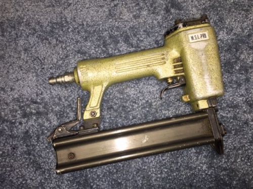 M.S.I. Pro Pneumatic Staple Stapler Gun Air Tool MSI Bostich Brad Nail Nailer