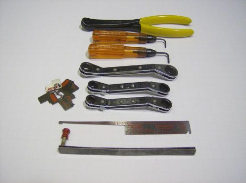Hi-lok box ratchet grip gauge zephyr pliers allen hex handles aircraft tools for sale
