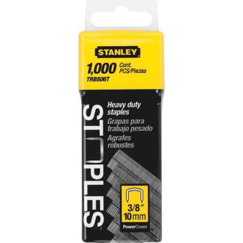 Stanley trb506t crown staples-3/8&#034; crown staple for sale