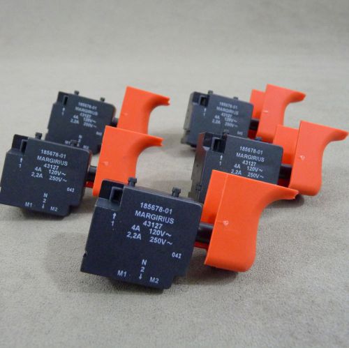 (5) Black &amp; Decker Hammer Drill Trigger Switch~BH50/BH90~185678-01 186438-01