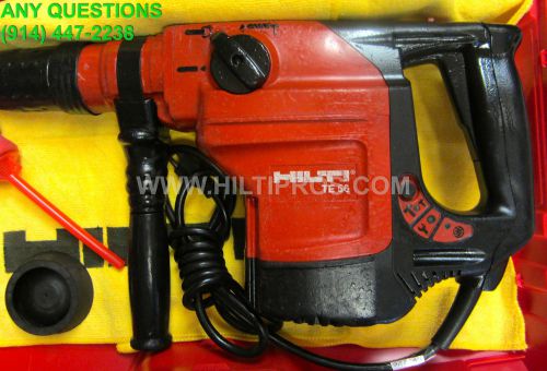 HILTI TE 56 HAMMER DRILL, PREOWNED, GREAT CONDITION, FAST SHIPPING