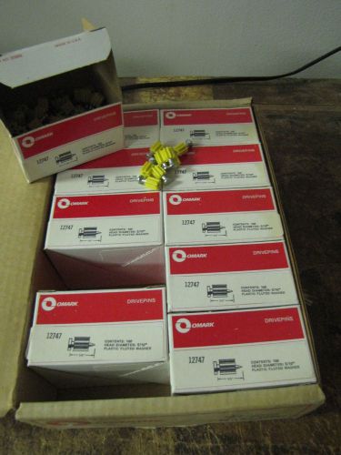 New lot of 1000 omark drive pins fits hilti, ramset, powers 5/8&#034; free shipping for sale