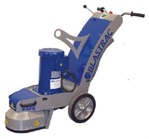Blastrac bg250 e mkii electric concrete grinder w/ dust port &amp; 50 ft ext cord for sale