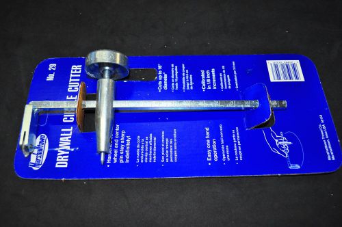 MARSHALLTOWN 29 DRYWALL CIRCLE CUTTERS CUT UP TO 16&#034; MADE IN USA OLD STOCK