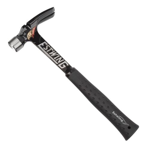 Estwing eb-15sr ultra series black nylon grip 15oz smooth face short nail hammer for sale