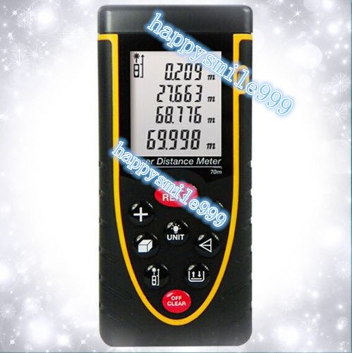 RZ70 digital Handheld Laser Distance Pointer  70m Range finder Tape measure