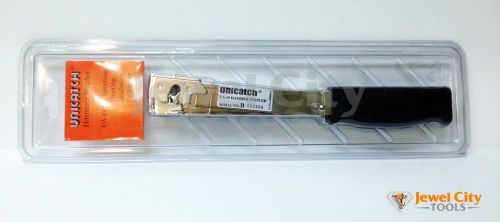 Unicatch 20 ga. 7/16&#034; crown hammer tacker stapler ua-19 r19 a-11 / t-50 staples for sale