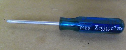Xcelite   P12S  Phillips Screwdriver w/Pocket Clip, New USA