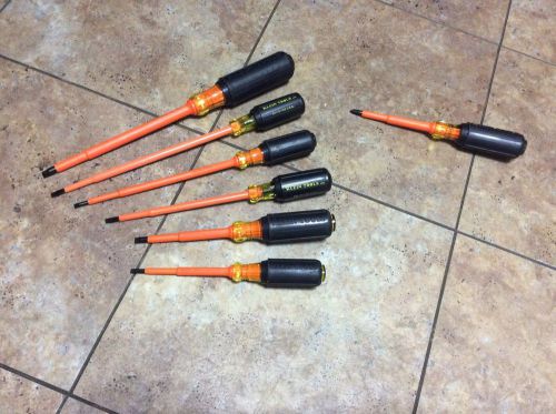 Klein Tools Insulated screwdrivers