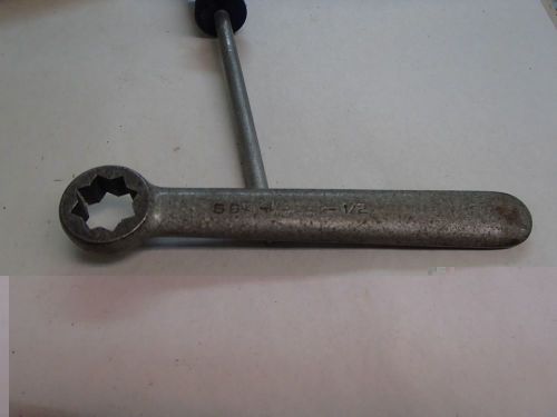Armstrong 585, 1/2&#034; tool post holder wrench, 8 point logan atlas southbend lathe for sale