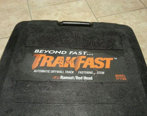 Fastrak model TF 1100 drywall track fastening system