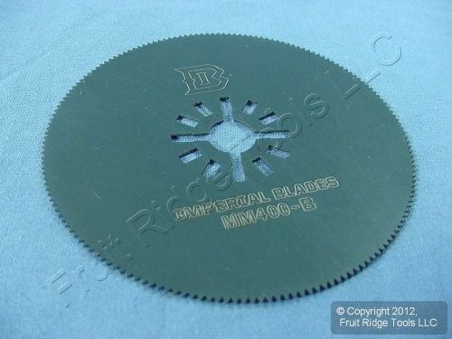 Usa made imperial blades 3&#034; round hss metal wood fiberglass cutting saw blade for sale