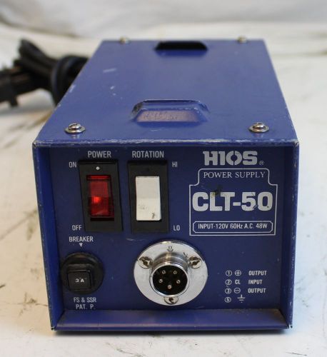 HIOS CLT-50 Power Supply for Torque Power Screwdriver CLT 50