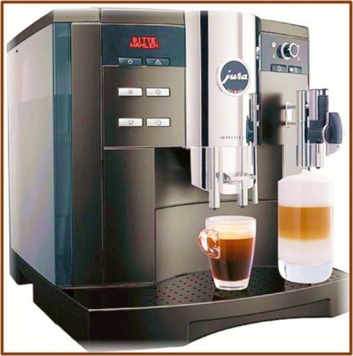 One Touch Automatic Coffee Center Cappuccino &amp; Latte Macchiato Jura Impressa S9