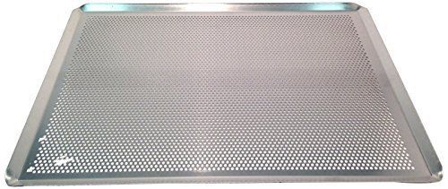 Sasa demarle hg330460 aluminum perforated sheet pan 18 length 13 width 1 height for sale