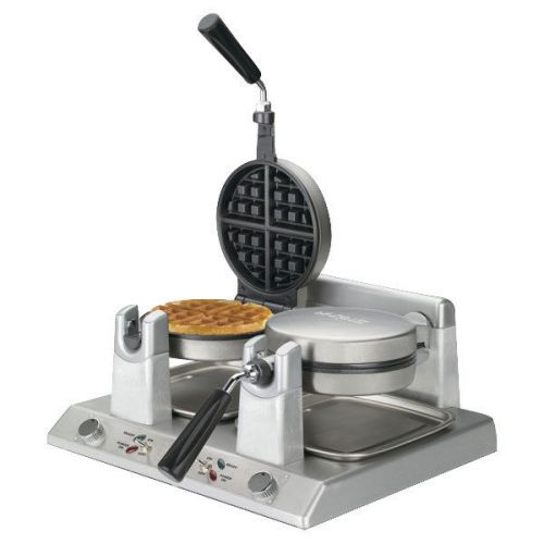 Waring commercial restaurant double waffle maker for sale
