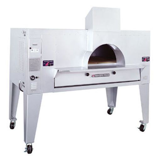 Bakers fc-516 il forno classico pizza oven, single deck, wood burning style, gas for sale