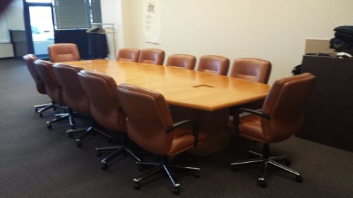 Office Furniture Conference / Board Room Desk &amp; Chairs