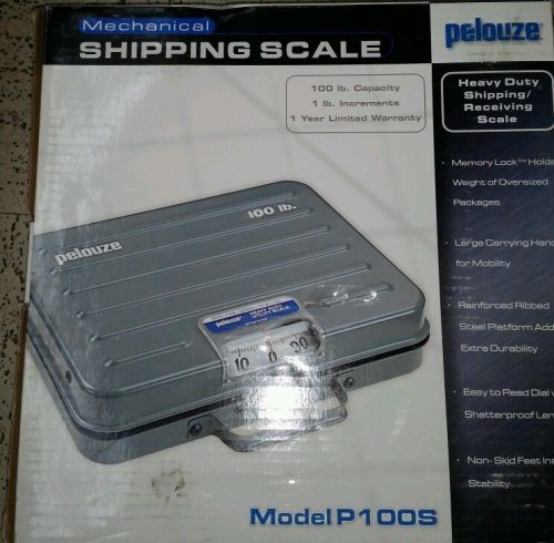 Pelouze Mechanical Shipping Scale P100S   New in Box