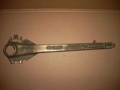 Milwaukee Tool Wrench Industrial Art Steampunk Hardware Man Cave Junk Drawer