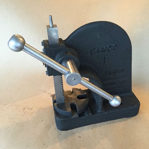 Famco model 1 arbor press - excellent condition, clean unit! (2 of 2) for sale