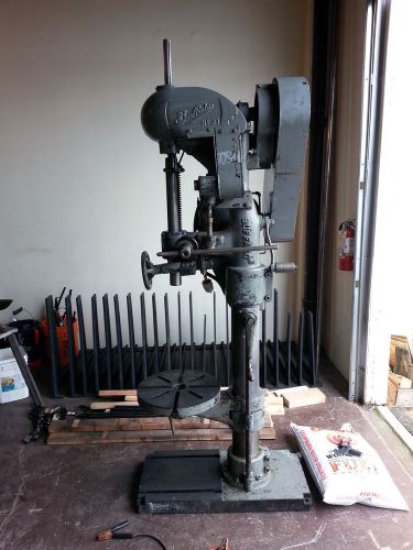 Buffalo Forge #21 Drill Press working w VFD Industrial Antique Vintage Steampunk