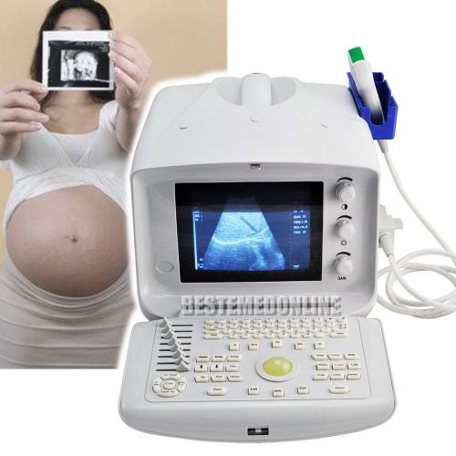 New Portable Ultrasound Scanner machine system + convex probe free 3D software