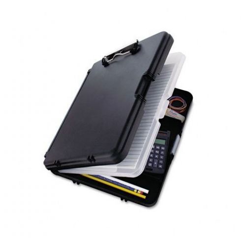 New! saunders workmate ii desktop storage 1 /2&#034; clipboard black/charcoal 00552 for sale