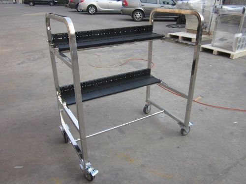 Special offer two (2) juki feeder storage carts (rack) for sale