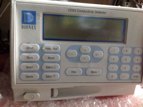 Dionex CD25 Conductivity Detector Tested Working