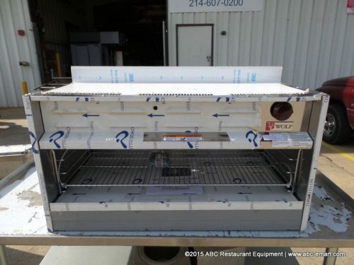NEVER BEEN USED WOLFE 36&#034; INFRARED CHEESE MELTER BROILER WARMER SERVE COOK