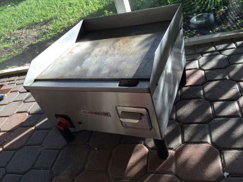 Electromaster Commercial Griddle 18&#034; Used/works