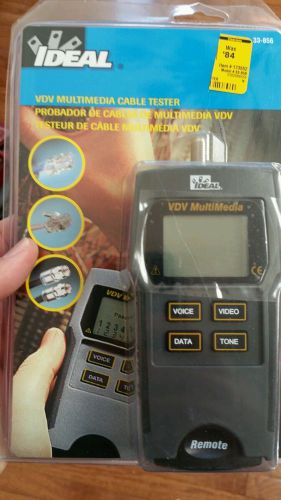 Ideal VDV Multimedia Cable Tester -NEW SEALED/UNOPENED!
