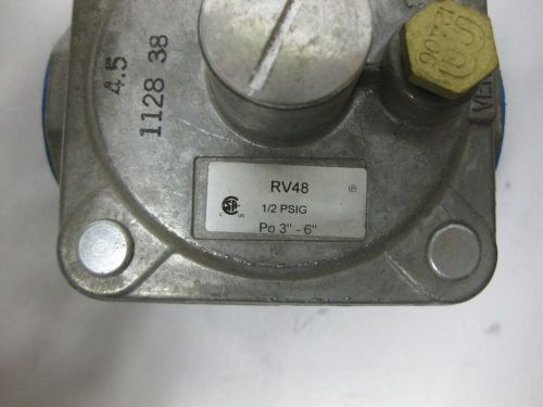 Maxitrol gas pressure regulator rv48 for sale