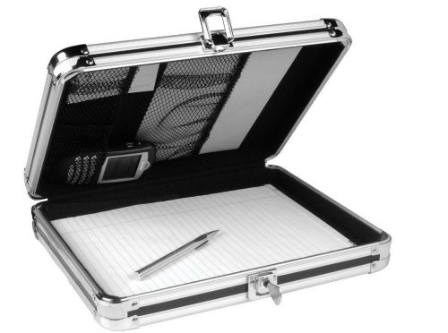 Storage locking clipboard carrying case travel key lock organizer desk office for sale