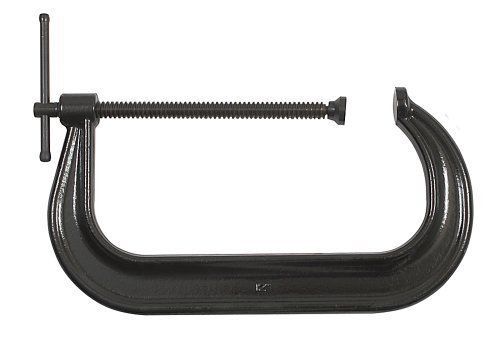 Bessey cdf412 12-inch x 5-3/4-inch black oxide spindle drop forged c clamp for sale