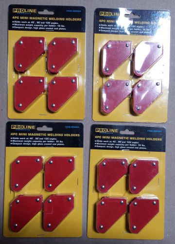 lot of 4 sets of 4pc Tack Welding Holder Magnetic Arrow Soldering 10lb