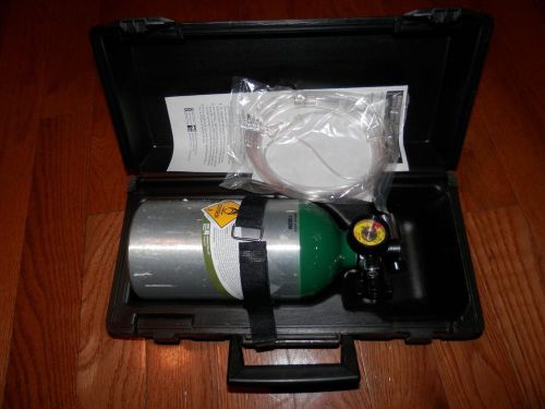 Mada home medical portable m9 oxygen tank, regulator, case. for sale